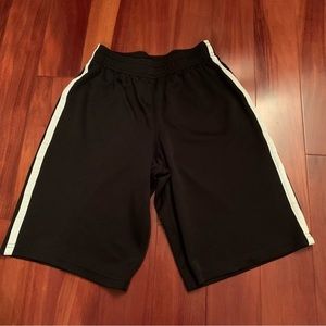 Athletic Works Boys Black Sport Shorts